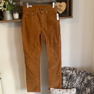 NWT corduroy pants from Gap